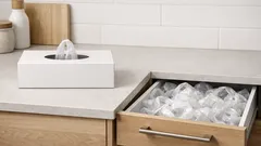 Plastiksäckli ordnen in 2 Minuten: So machst du aus einer Tissue-Box einen cleveren Spender