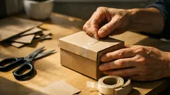 Aus Tissue-Box wird Aufbewahrungsbox: In 5 Minuten mehr Ordnung in der Schublade