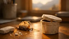 DIY-Mini-Abfalleimer für den Schreibtisch: In 10 Minuten aus Papierbechern mit Pedal