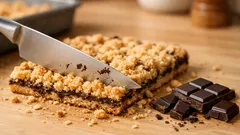 Schokokuchen vom Blech mit Streuseln: einfaches Rezept mit knuspriger Decke