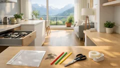 Vier schnelle Upcycling-Ideen aus Plastikresten, die sofort Ordnung in Schublade und Rucksack bringen