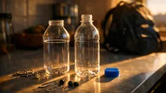 Mini-Organizer aus zwei PET-Flaschen: So verstaust du Kleinteile clever im Rucksack