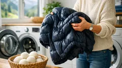 Daunenjacke zuhause waschen: so bleibt sie fluffig und sauber