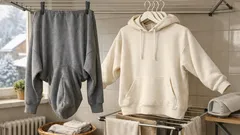Hoodie im Winter schneller trocknen: dieser Aufhäng-Trick spart dir bis zu 3 Stunden