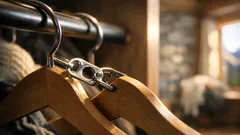 Kleiderschrank organisieren mit Ringlasche: so sparst du sofort Platz mit zwei Bügeln