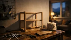 DIY-Regale aus Drahtgitter und Kabelbinder: 4 schnelle Aufbewahrungs-Ideen für kleine Wohnungen